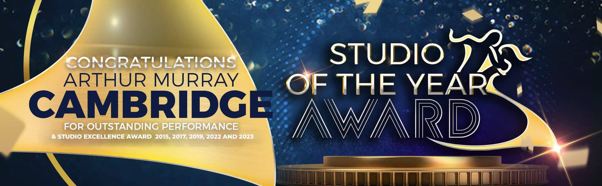 Studio of the Year - Arthur Murray Cambridge